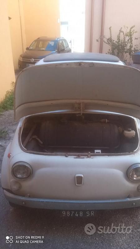 Usata Fiat 500 1970 Bianco Utilitaria