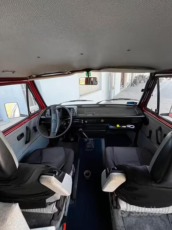 Usata VW T3 1991 Rosso Furgone