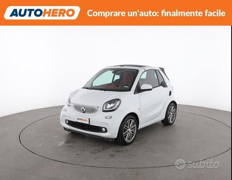 Usata Smart ForTwo Cabrio Passion 90 CV (66 kW) 2018 Bianco Cabrio