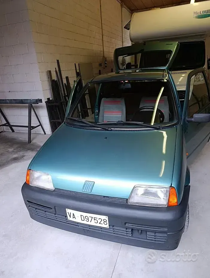 Usata Fiat 500 105 CV (77 kW) 1993 Verde Utilitaria