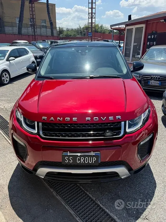 Usata Land Rover Range Rover evoque HSE Dynamic 150 CV (110 kW) 2018 Rosso Station wagon