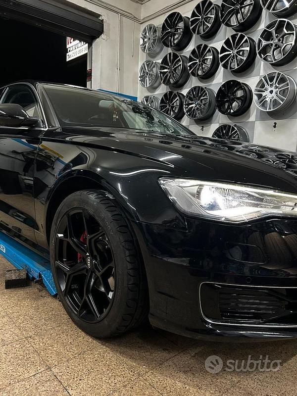 Usata Audi A6 190 CV (139 kW) 2015 Nero Berlina