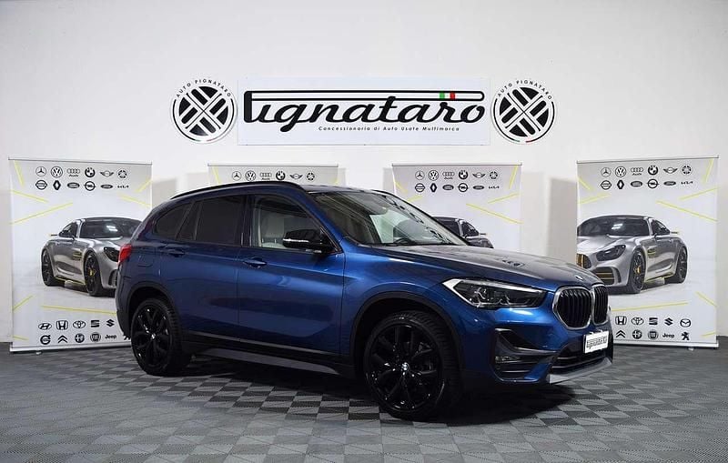 Usata BMW X1 M Sport 150 CV (110 kW) 2021 Blu metallizzato phytonic SUV