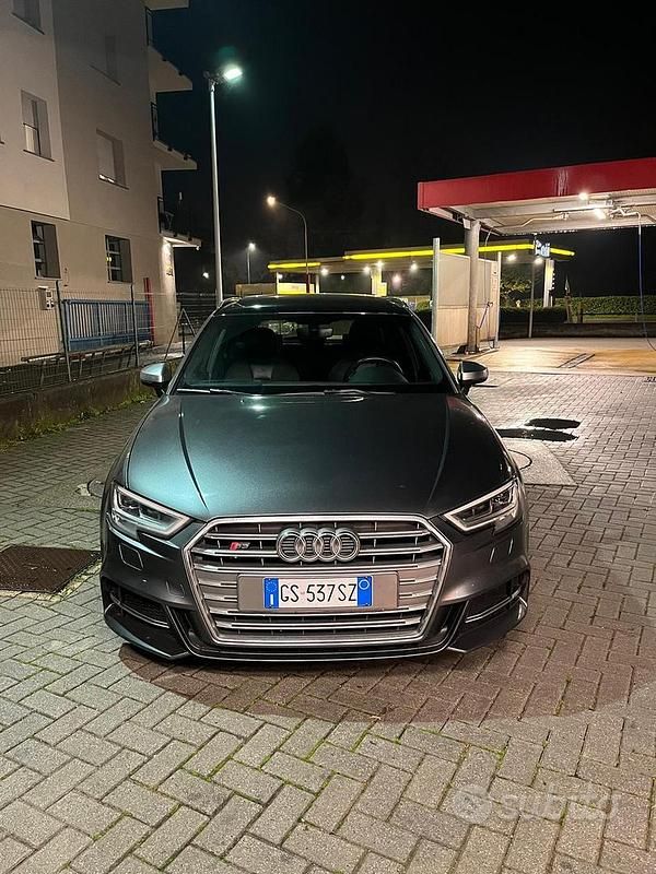 Usata Audi S3 Ambiente 310 CV (228 kW) 2017 Grigio Berlina