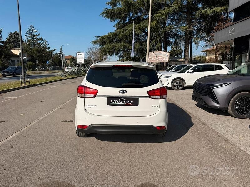Usata Kia Carens 116 CV (85 kW) 2014 Bianco Monovolume