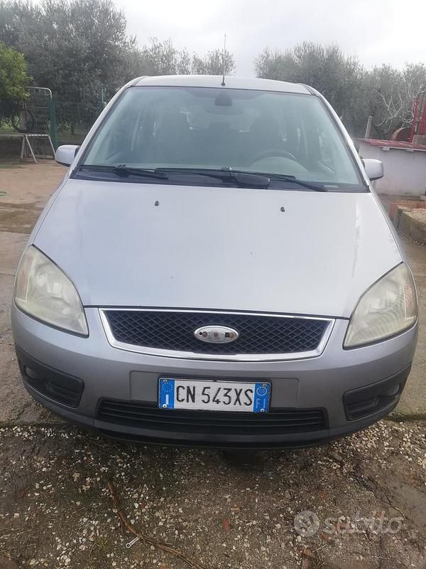Usata Ford C-MAX Ghia 110 CV (80 kW) 2004 Grigio Monovolume