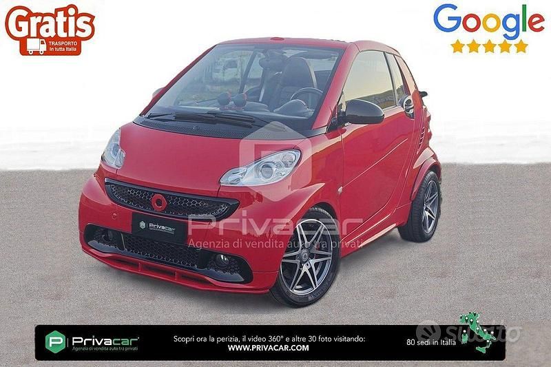 Usata Smart ForTwo Cabrio Passion 71 CV (52 kW) 2008 Rosso Cabrio