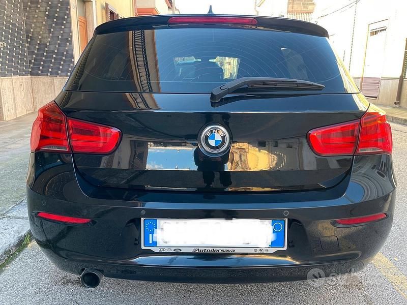Usata BMW 116 116 CV (85 kW) 2018 Nero Utilitaria