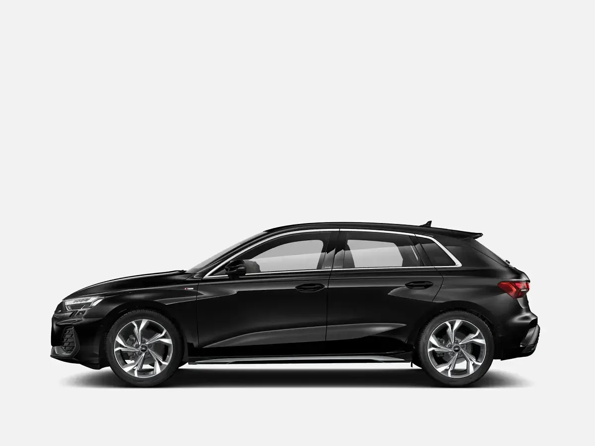 Nuova Audi A3 S-Line 150 CV (110 kW) 2025 Nero mythos metallizzato