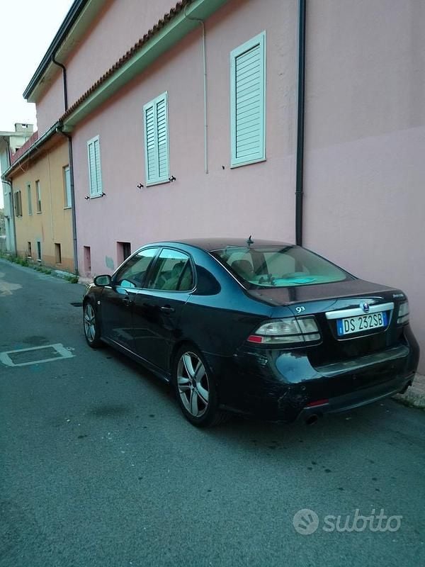 Usata Saab 9-3 Aero 180 CV (132 kW) 2008 Nero