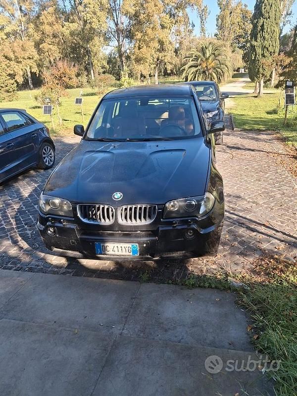 Usata BMW X3 150 CV (110 kW) 2006 Nero SUV