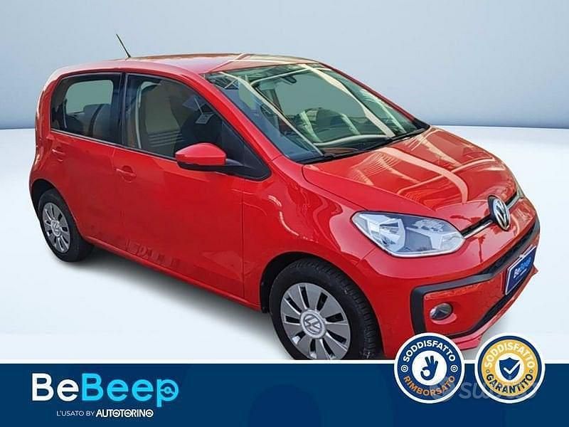 Usata VW up! Move 60 CV (44 kW) 2017 Rosso pastello Utilitaria