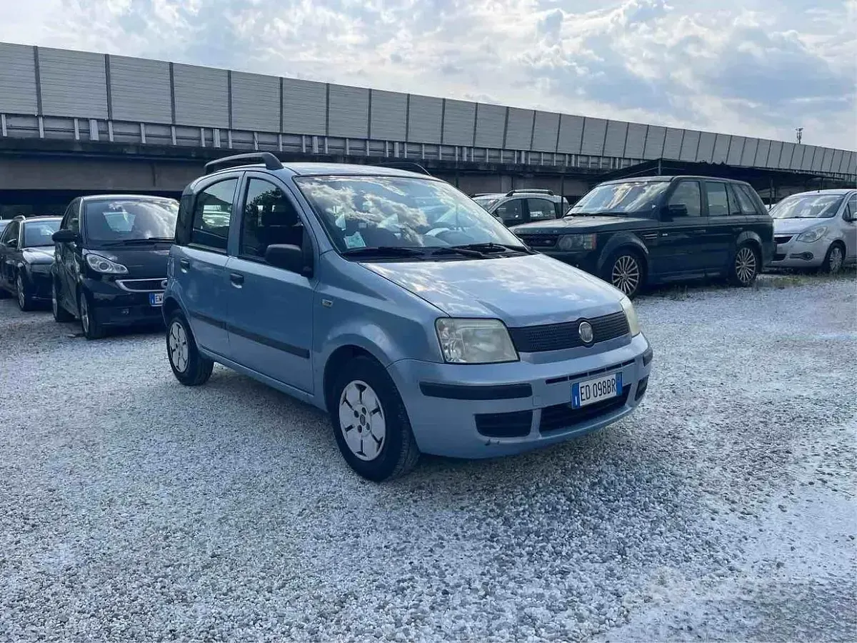 Usata Fiat Panda 54 CV (39 kW) 2010 Blu Utilitaria
