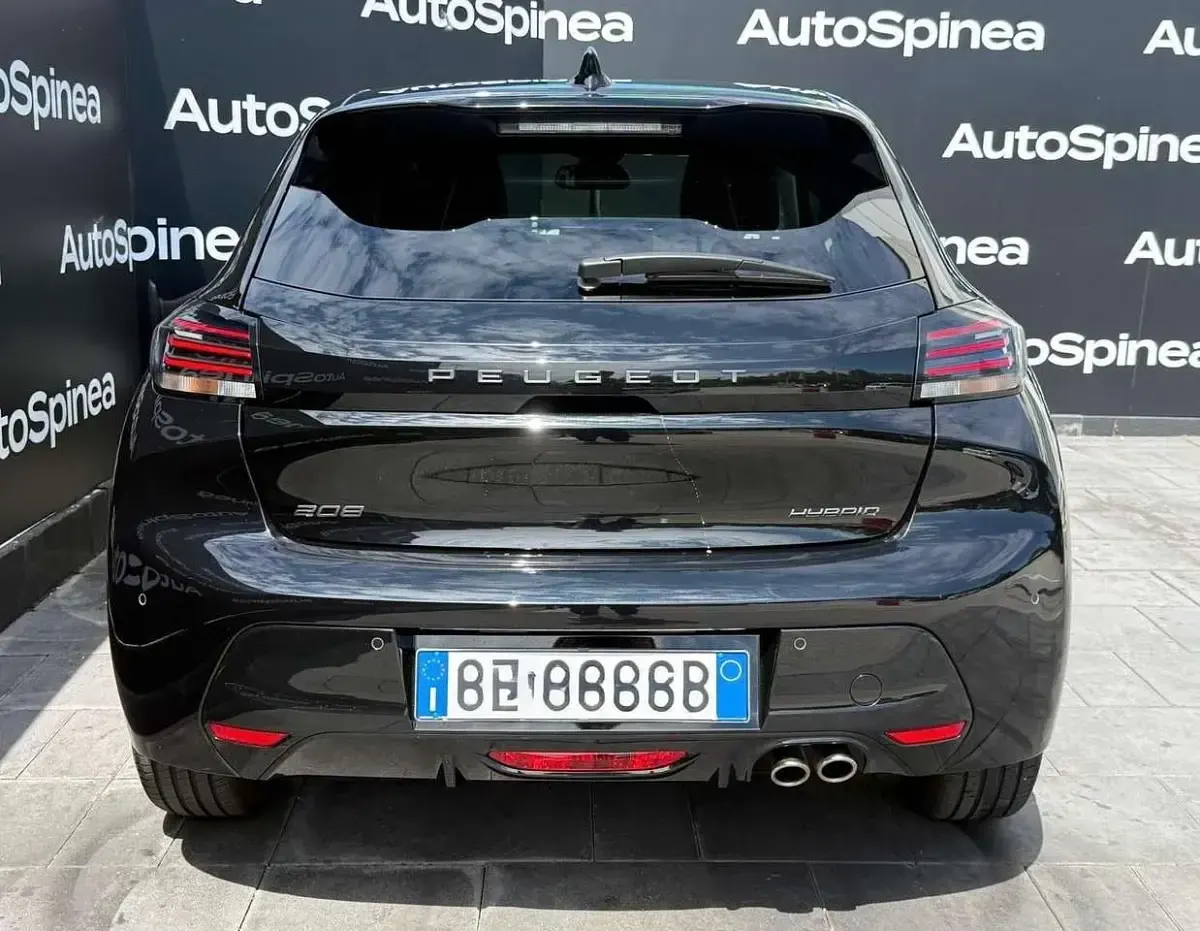 Usata Peugeot 208 Allure 136 CV (100 kW) 2025 Nero Utilitaria