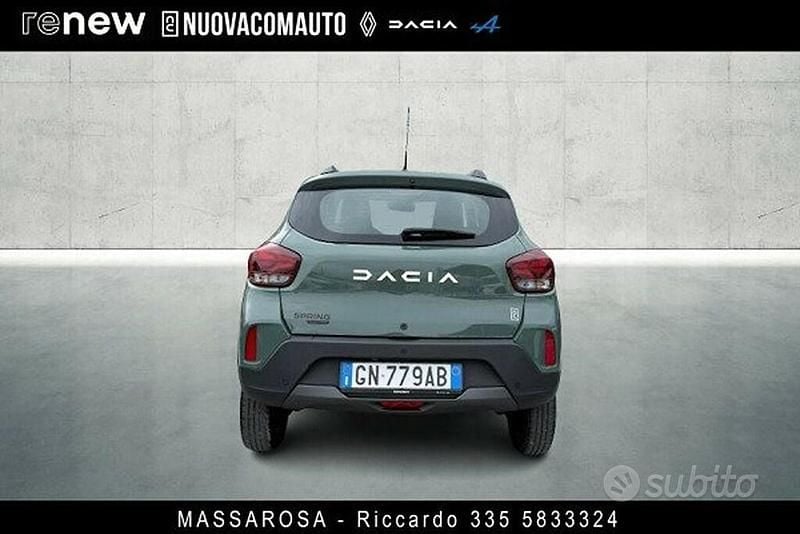 Usata Dacia Spring Comfort 33 kW (45 CV) 2023 Verde Utilitaria