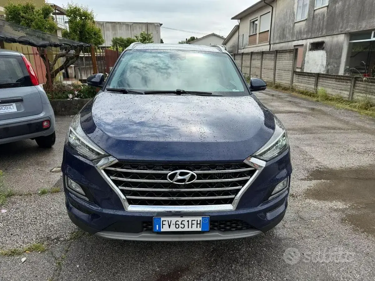 Usata Hyundai Tucson 136 CV (100 kW) 2019 Blu SUV
