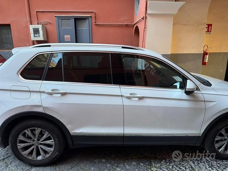 Usata VW Tiguan 150 CV (110 kW) 2019 Bianco SUV