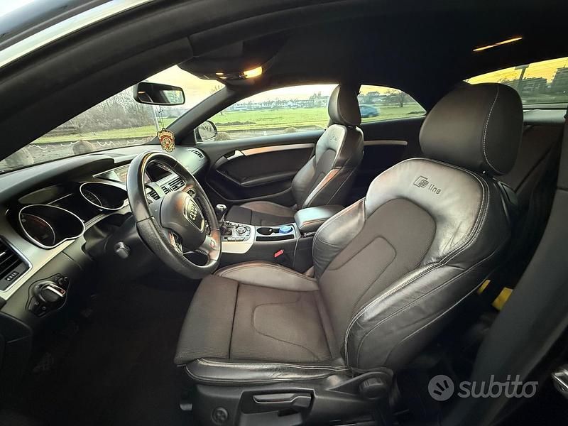 Usata Audi A5 S-Line 2009 Nero Coupé