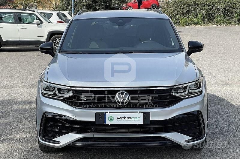 Usata VW Tiguan R-line 150 CV (110 kW) 2022 Grigio SUV