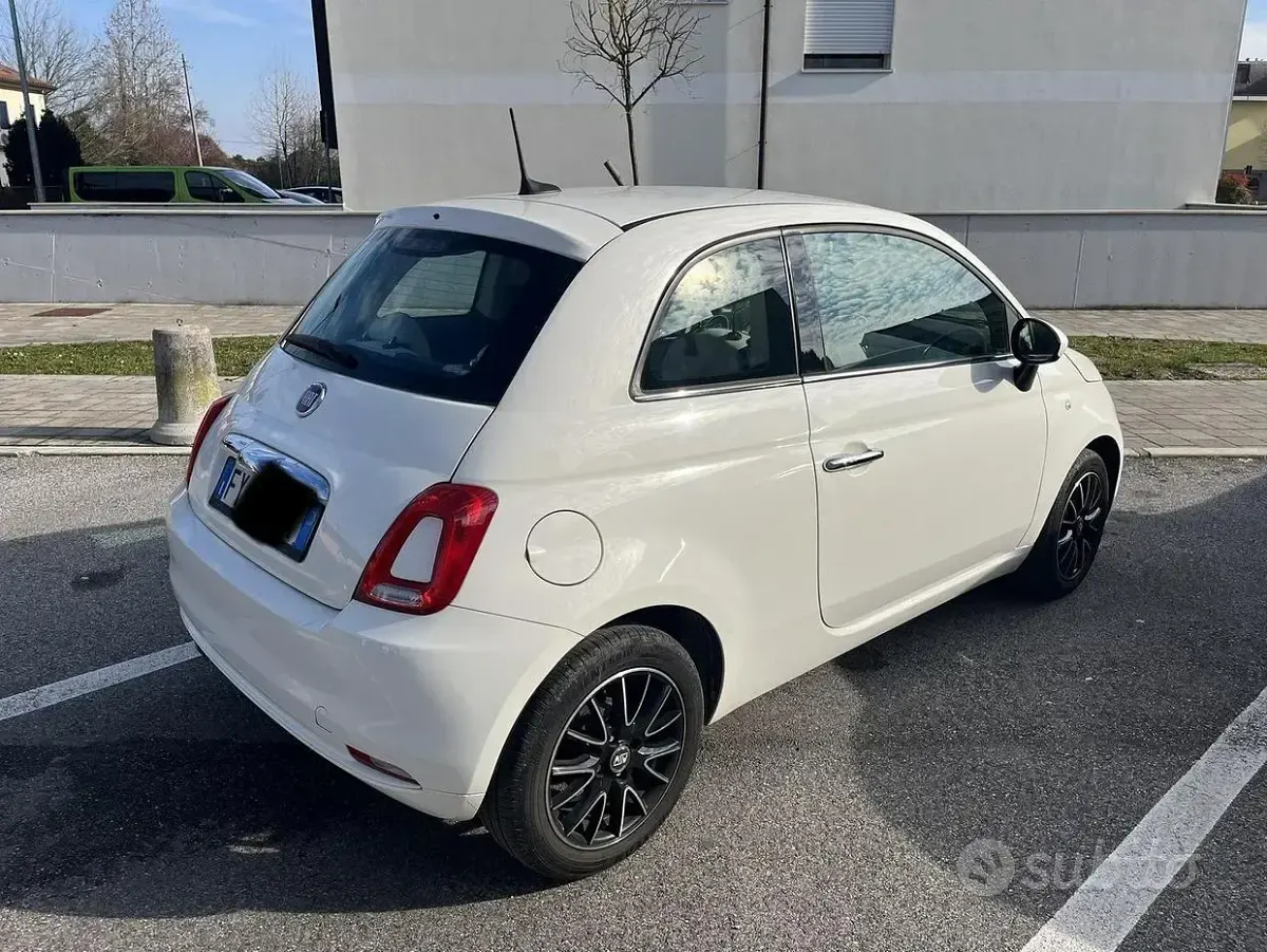 Usata Fiat 500 69 CV (50 kW) 2019 Bianco Utilitaria