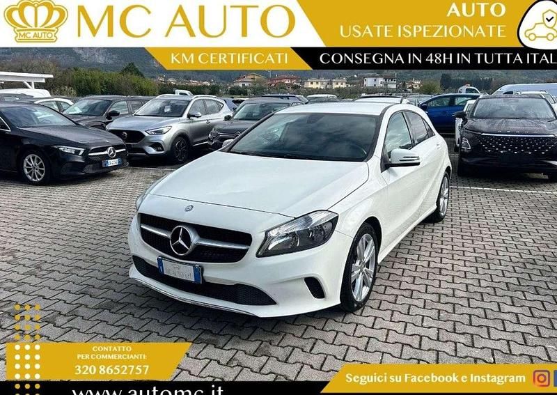 Usata Mercedes A200 136 CV (100 kW) 2016 Bianco Berlina