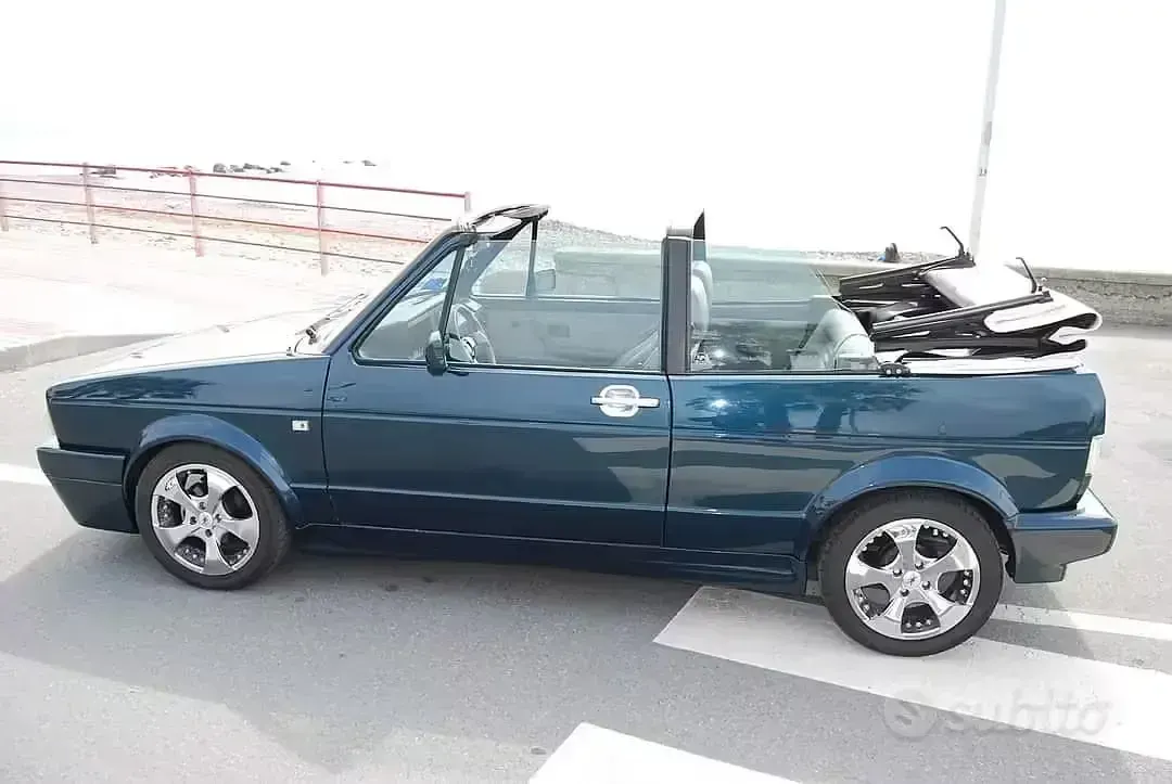 Usata VW Golf Cabriolet 50 CV (36 kW) 1981 Blu/azzurro Cabrio
