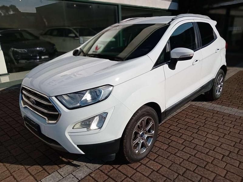 Bianco Usata 2019 Ford Ecosport Titanium SUV | 10.900 € (Buon prezzo) - Immagine 1/4