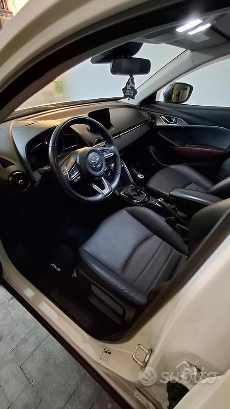 Usata Mazda CX-3 105 CV (77 kW) 2018 Bianco SUV