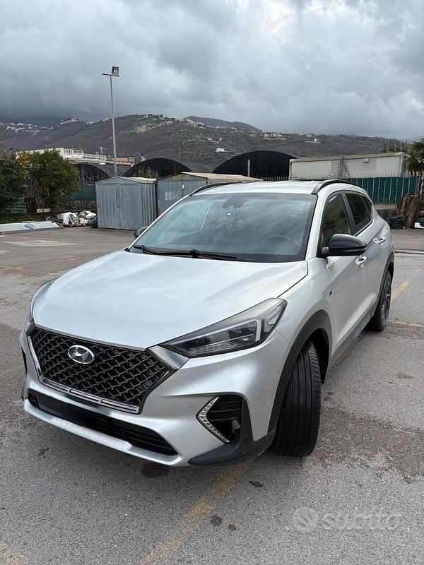 Grigio Usata 2021 Hyundai Tucson N Line SUV | 19.500 € (Super prezzo) - Immagine 1/4