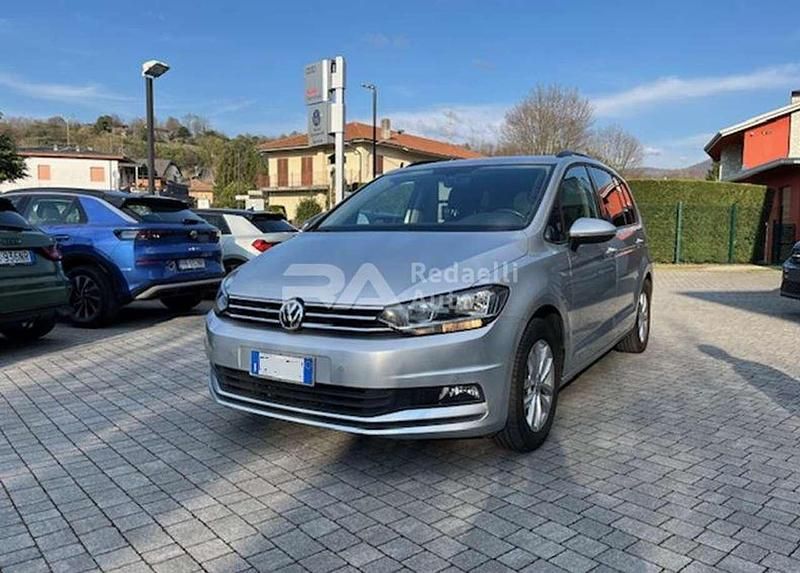 Usata VW Touran Comfortline 116 CV (85 kW) 2018 Argento Monovolume