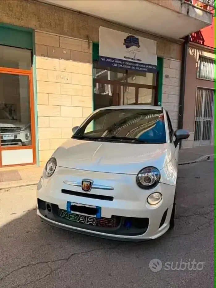 Usata Abarth 500 Esseesse 135 CV (99 kW) 2009 Bianco Utilitaria