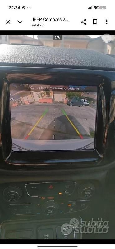 Usata Jeep Compass Night Eagle 120 CV (88 kW) 2021 Bianco SUV