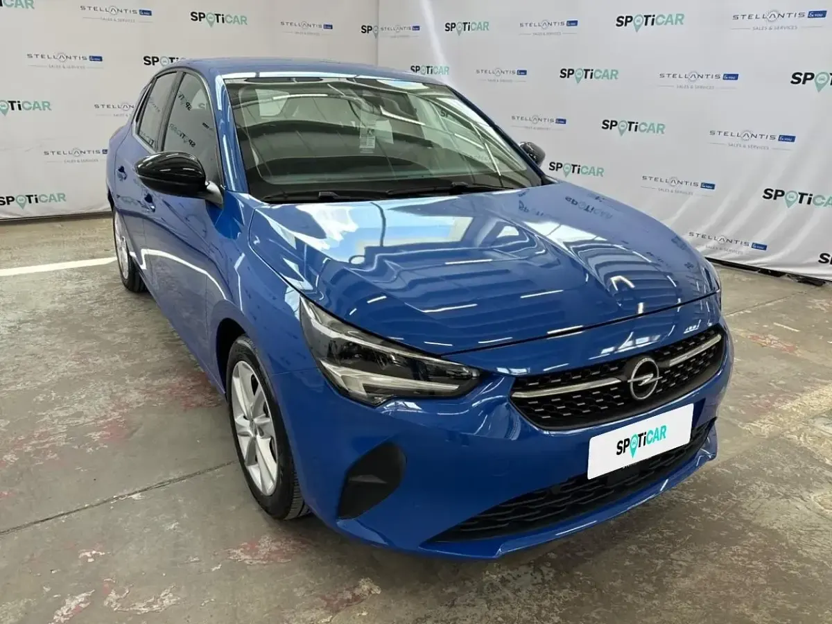 Usata Opel Corsa Elegance 101 CV (74 kW) 2021 Blu Utilitaria