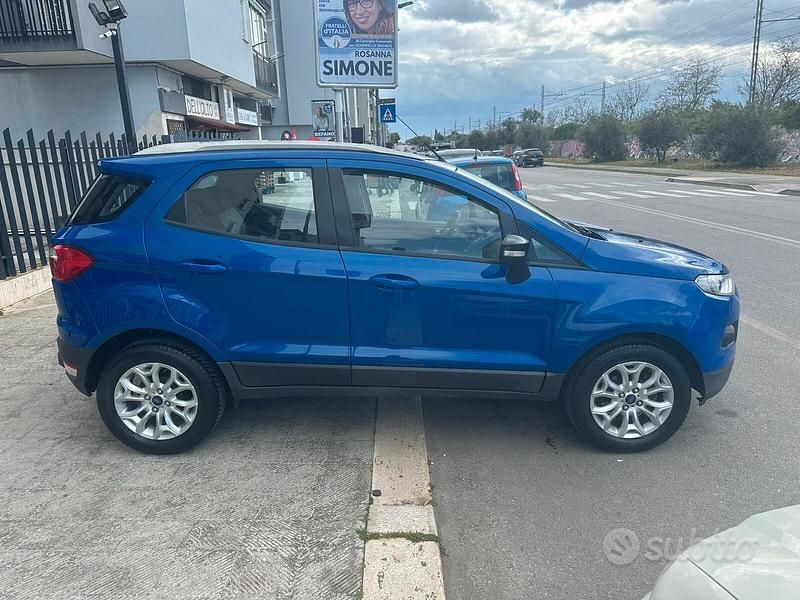Begagnad Ford Ecosport Titanium S 95 HK (69 kW) 2017 Blå SUV