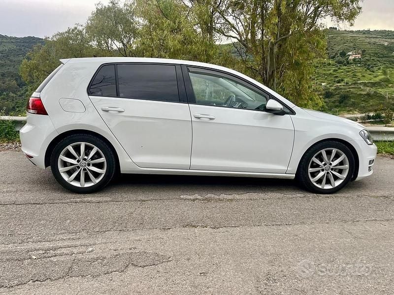 Usata VW Golf VII Executive 110 CV (80 kW) 2015 Bianco Berlina