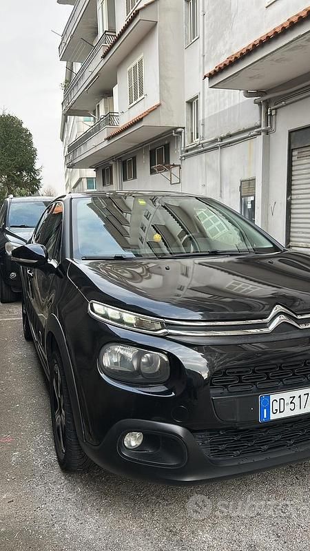 Usata Citroën C3 PureTech 82 CV (60 kW) 2018 Nero Utilitaria