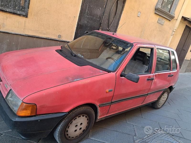 Usata Fiat Uno 1992 Rosso Utilitaria