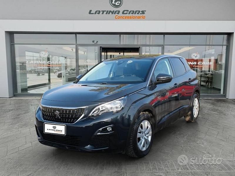 Usata Peugeot 3008 Active 131 CV (96 kW) 2020 Nero SUV