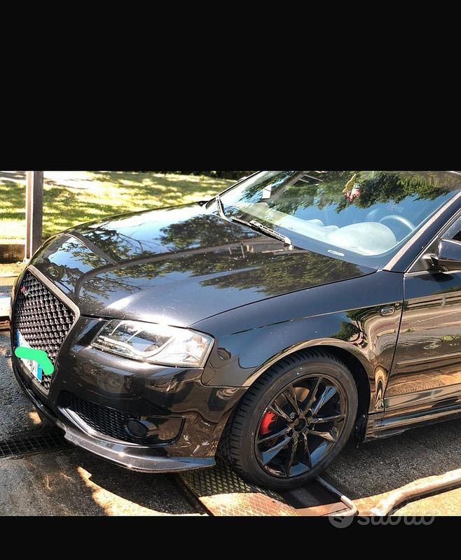 Usata Audi A3 140 CV (102 kW) 2007 Nero Utilitaria