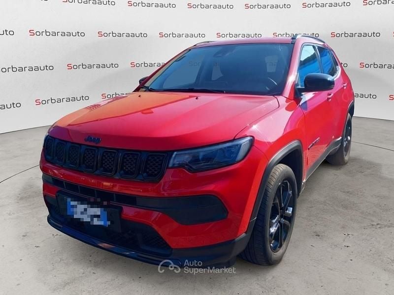 Rosso(met.) Usata 2022 Jeep Compass Night Eagle SUV | 21.990 € (Buon prezzo) - Immagine 1/4