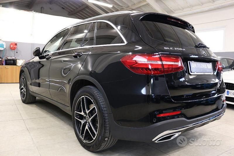 Usata Mercedes GLC250 Premium 204 CV (150 kW) 2018 Nero SUV