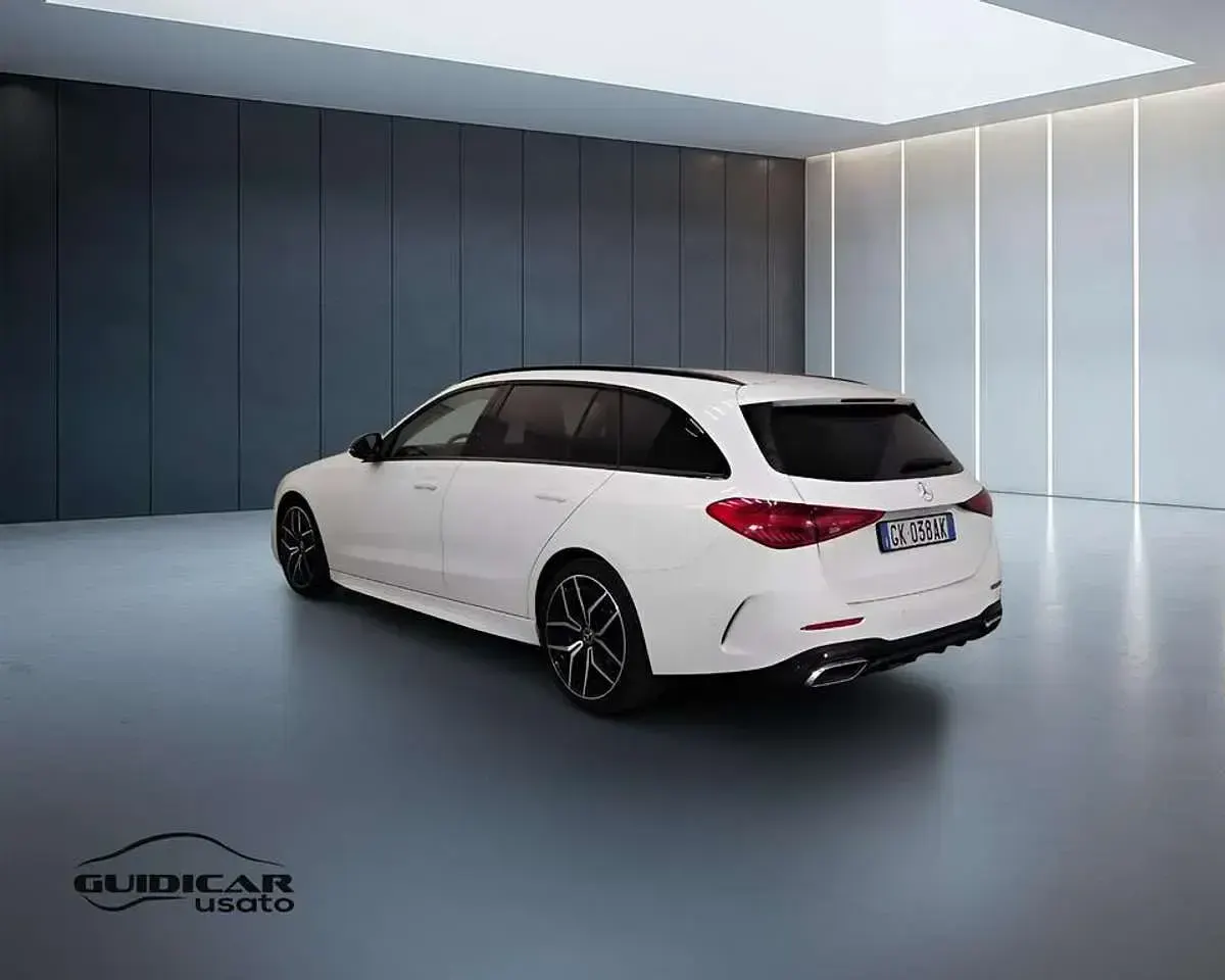 Usata Mercedes C220 Premium 200 CV (147 kW) 2022 Bianco Station wagon