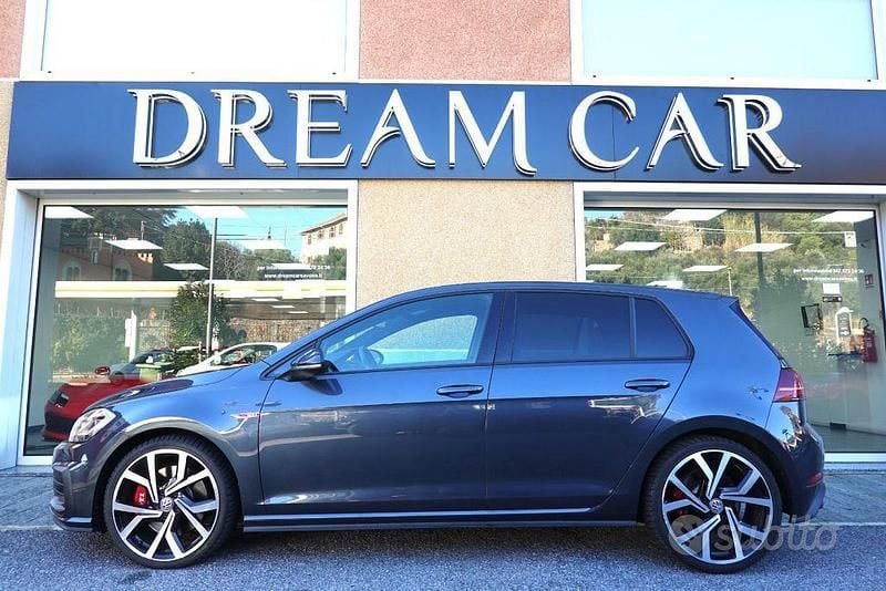 Usata VW Golf VII GTI 245 CV (180 kW) 2018 Grigio Berlina
