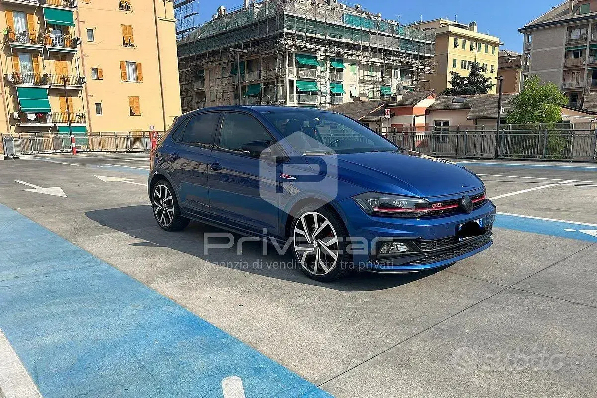 Usata VW Polo GTI 200 CV (147 kW) 2019 Blu Utilitaria