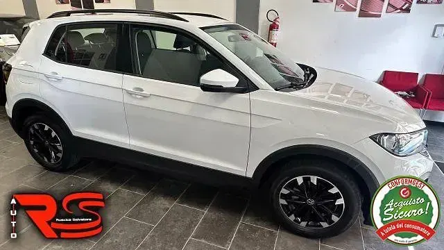 Usata VW T-Cross Style 110 CV (80 kW) 2022 Bianco SUV
