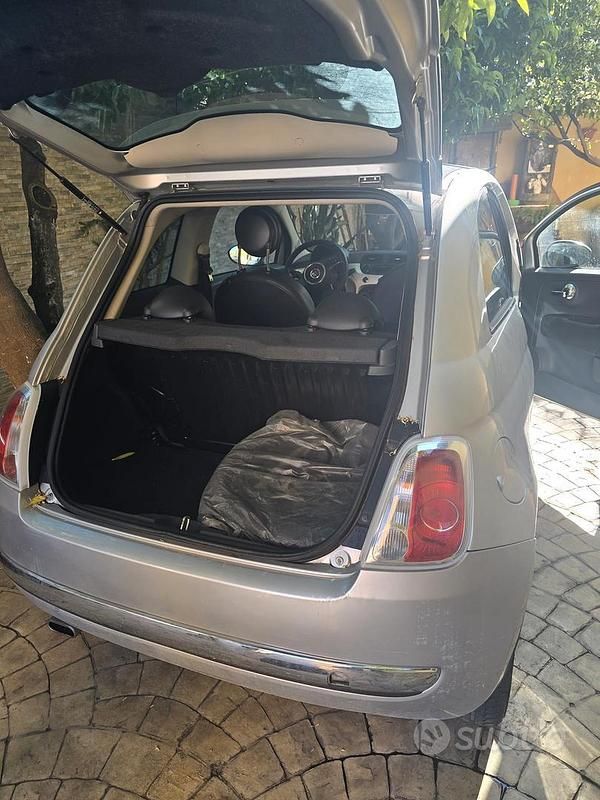 Usata Fiat 500 2009 Grigio Cabrio