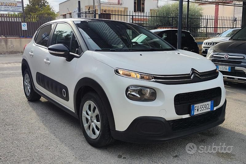 Usata Citroën C3 102 CV (75 kW) 2019 Bianco Utilitaria