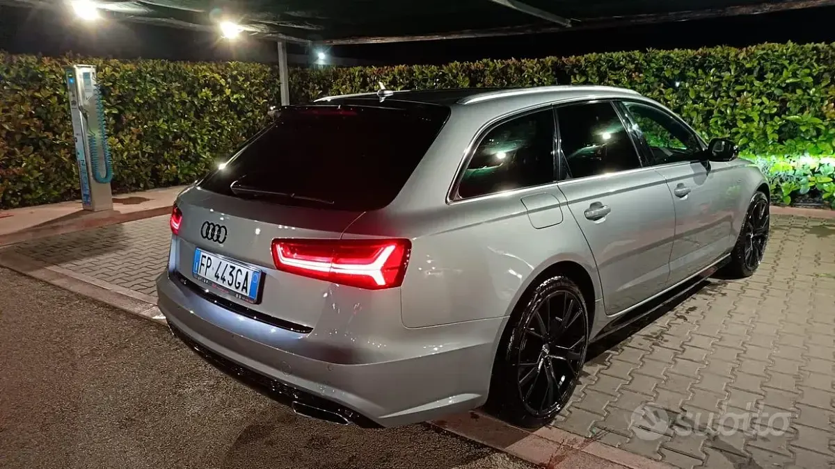 Usata Audi A6 190 CV (139 kW) 2018 Grigio Berlina