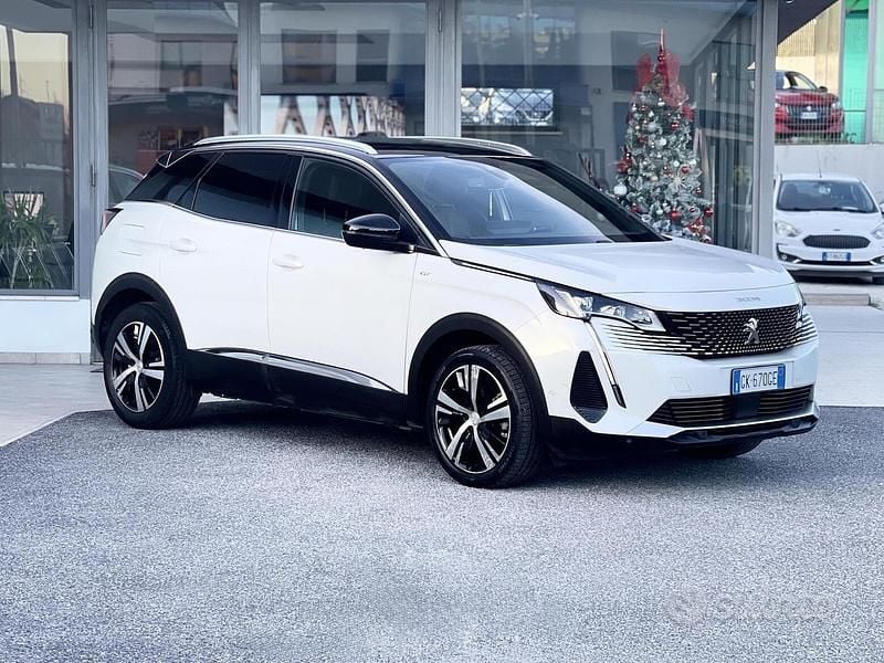 Bianco Usata 2021 Peugeot 3008 GTi Station wagon | 22.600 € (Buon prezzo) - Immagine 1/4