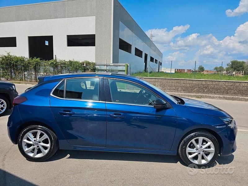 Usata Opel Corsa Elegance 75 CV (55 kW) 2021 Blu Utilitaria